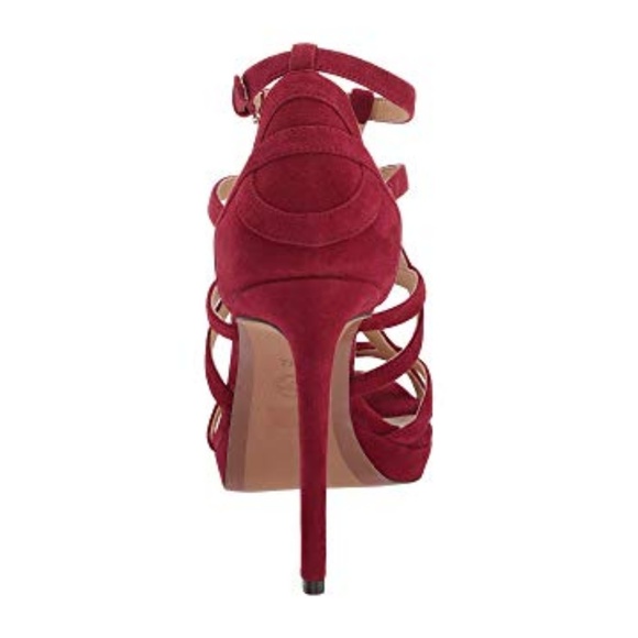 MICHAEL Michael Kors Sandra Platform in Maroon - Picture 4 of 7